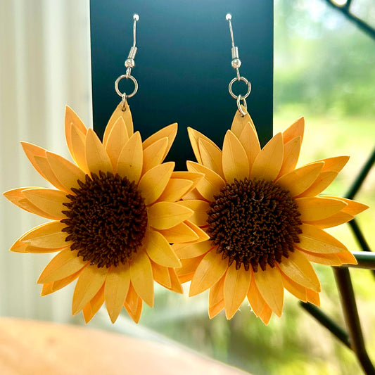 Earrings - Sunflower