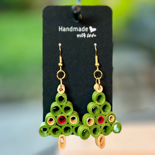 Earrings - Xmas Tree