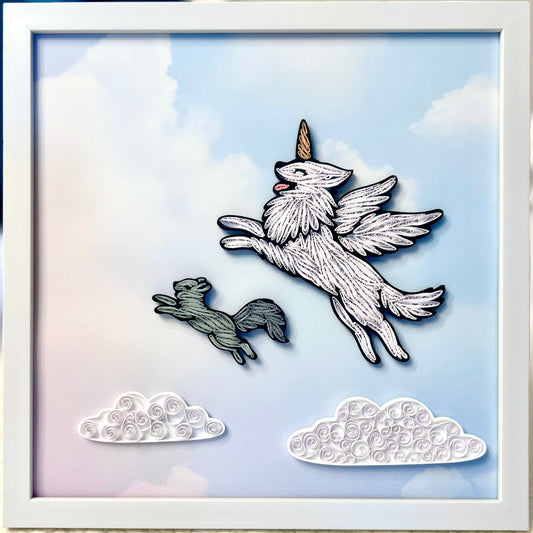 Just Beyond the Clouds