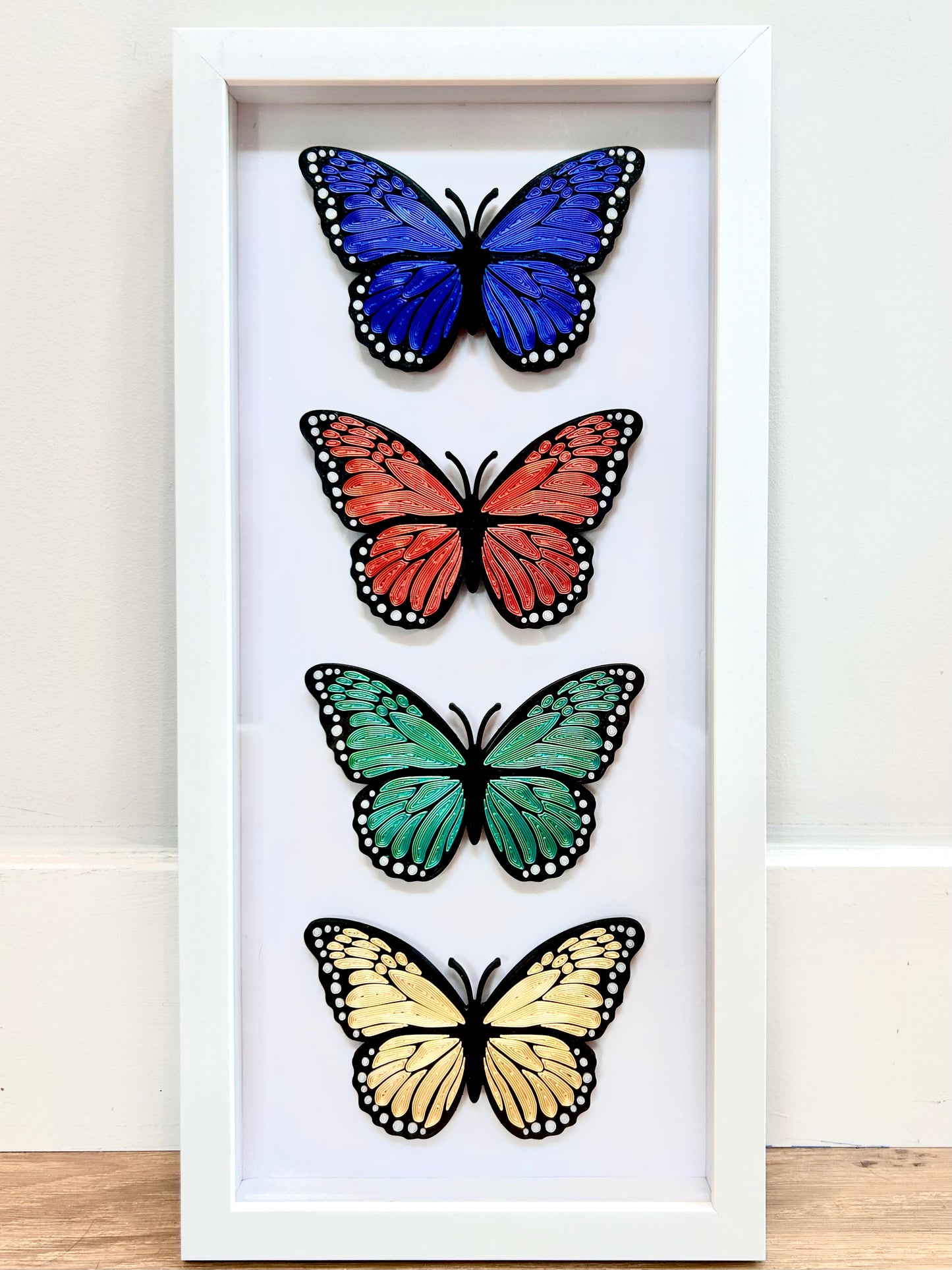 Butterfly (Plastic Quilled) - Set of 4