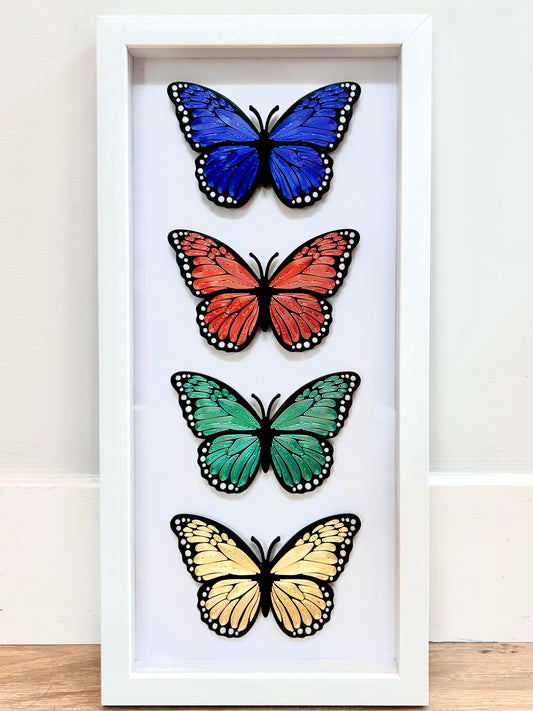 Butterfly (Plastic Quilled) - Set of 4